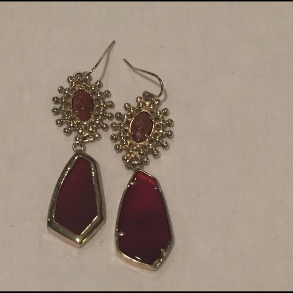 Kendra Scott Custom Color Bar Earrings