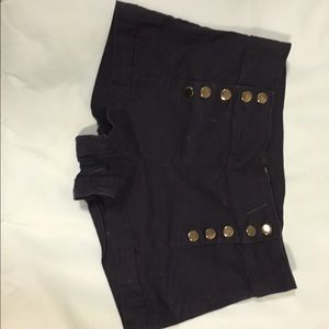 High waisted sailor style shorts from forever 21