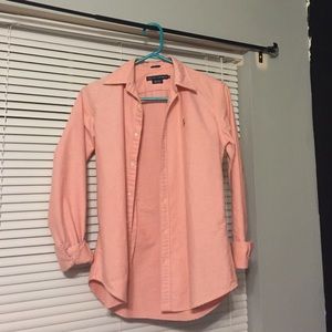RALPH LAUREN PINK BUTTON DOWN 💕