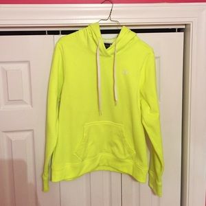 Neon Under Armor hoodie