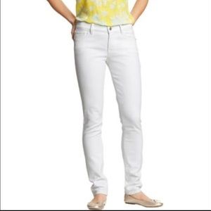 Old navy white sweetheart jeans
