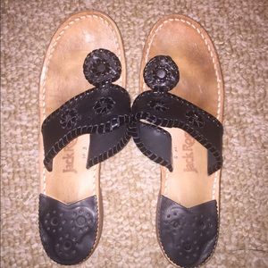 Black black jacks!! Size 8 good condition