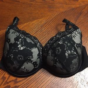 40DD Cacique Seriously Sexy Plunge Push Up Bra