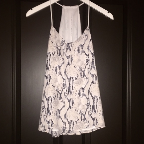 Express snakeskin shirt!!