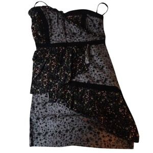 Kimchi Blue Floral Layered Strapless Dress