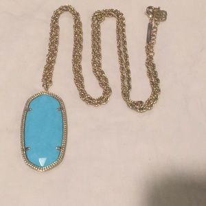 Kendra Scott Turquoise Rae Pendant Necklace