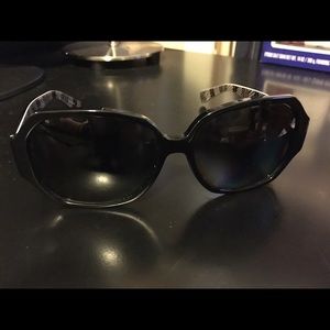 Coach black sunglasses