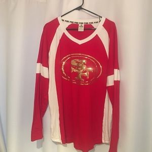 Victoria's Secret pink campus shirt