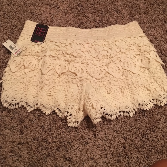 Lace shorts