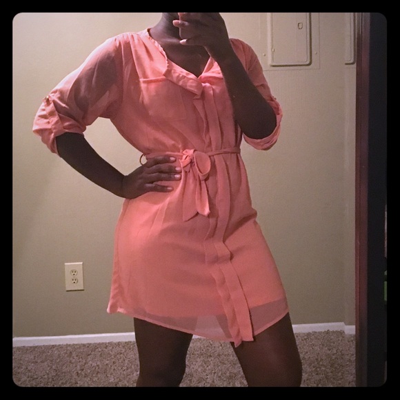 ****** SOLD*****Cute coral dress