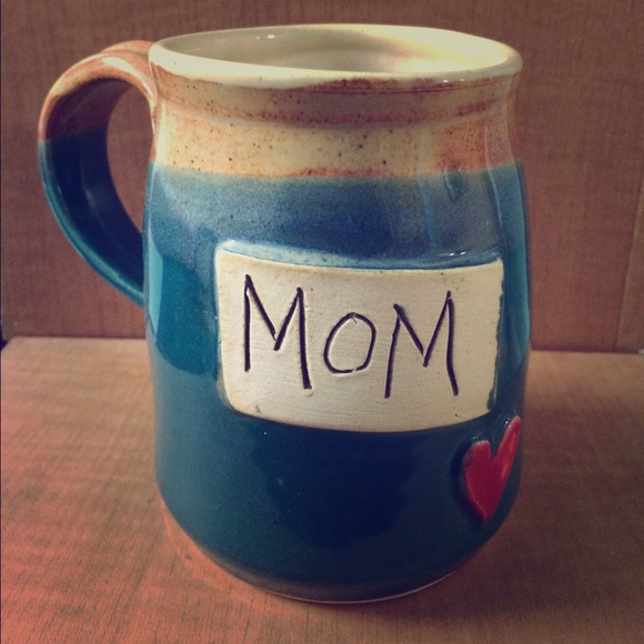 🌞 SALE! Beautiful handmade "MOM" mug