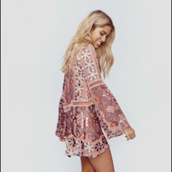 FOR LOVE & LEMONS Juliet A-Line Mini Dress - Picture 2 of 4