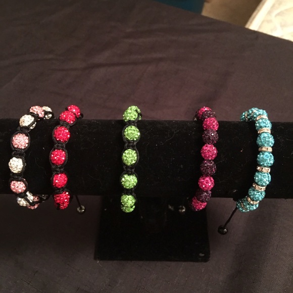 NWOT rhinestone bracelets