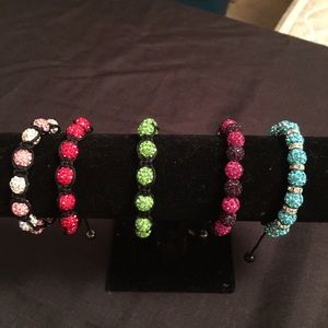 NWOT rhinestone bracelets