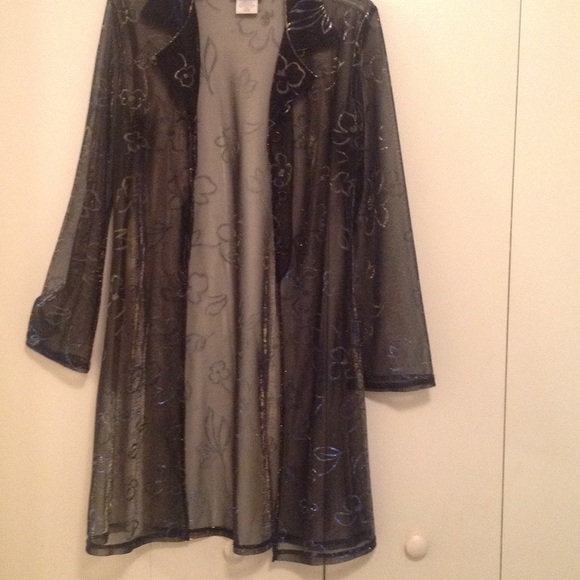 See through long sleeve top - Picture 2 of 4