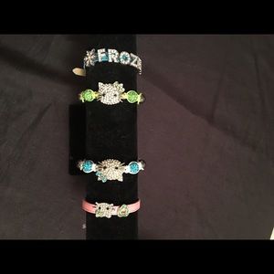 Hello kitty brackets and Frozen bracelets NWOT