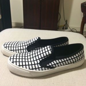 ASOS Shoes - Grid print slip ons ASOS Shoes - Grid print slip ons