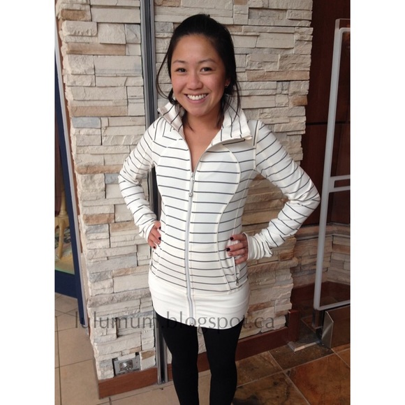 lululemon athletica Jackets & Blazers - Nice Asana Angel Wing Quiet Slalom Stripe 2