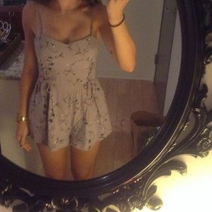 Floral romper