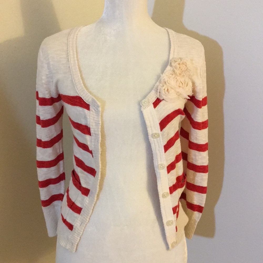 Good Condition Abercrombie&Fitch Stripy Sweater S