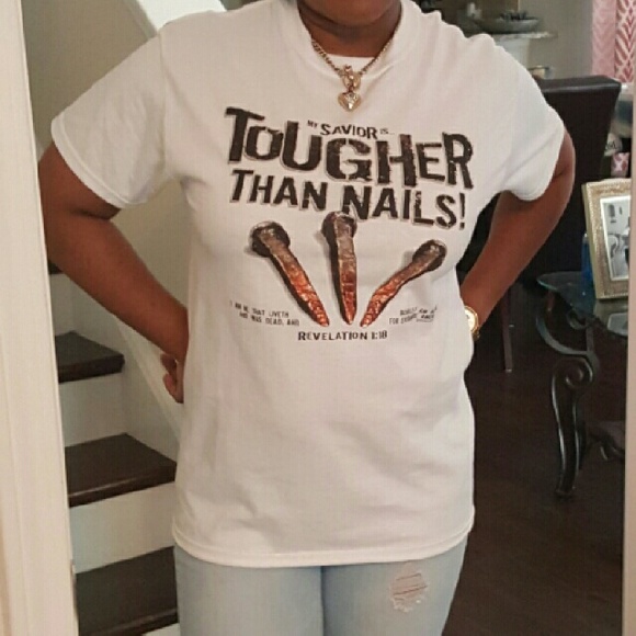 Tougher than Nails!!!! Christian apparel - Picture 1 of 1