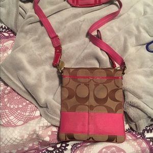 Coach cross body bag