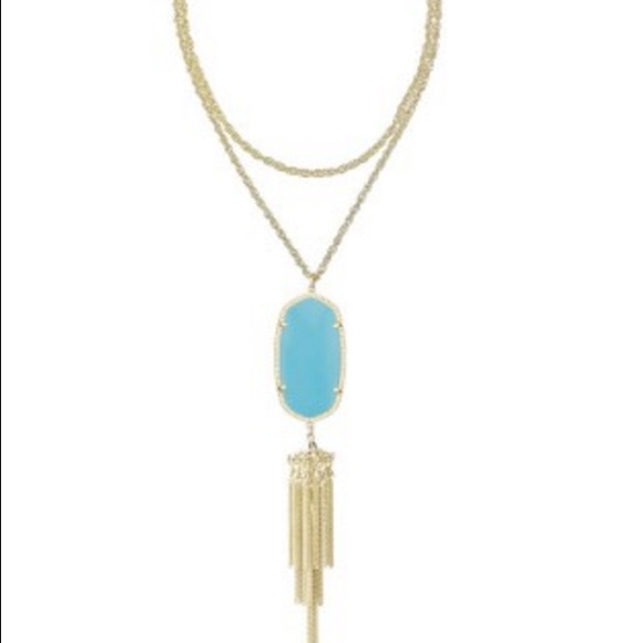 Kendra Scott Rayne Necklace in Turquoise