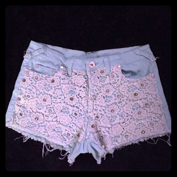 Cute studded shorts