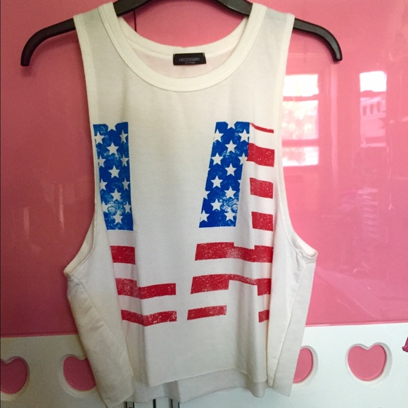 LA Muscle Cropped Tank