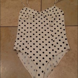 Forever 21 polka dot body suit