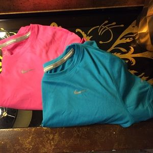 2 Nike Dri-Fit tees