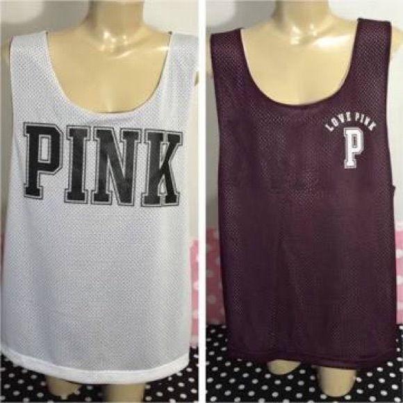 Tank top jersey reversible black and white