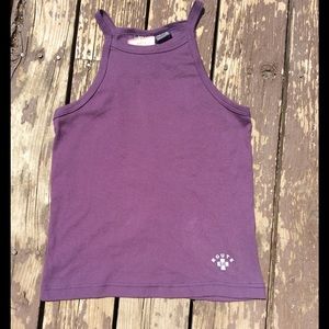 NEW WITH TAG ROUTE 66 PURPLE TANK TOP, SIZE L