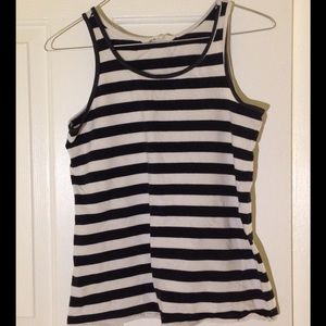 H&M Girls Black and White Tank