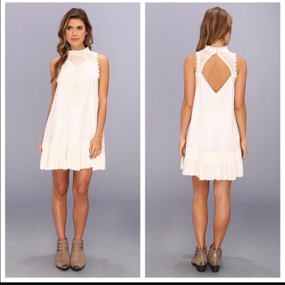 Free People Angel Lace Dress - Ivory