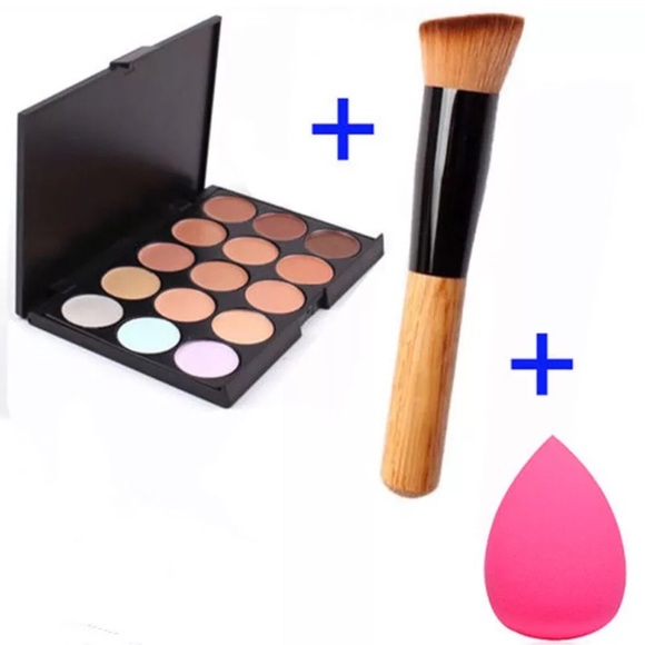 15 color contour concealer palette