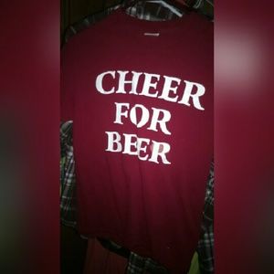 A cheer for beer shirt.