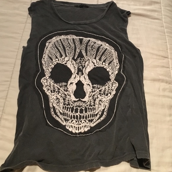 Urban Outfitters vintage grey muscle tee