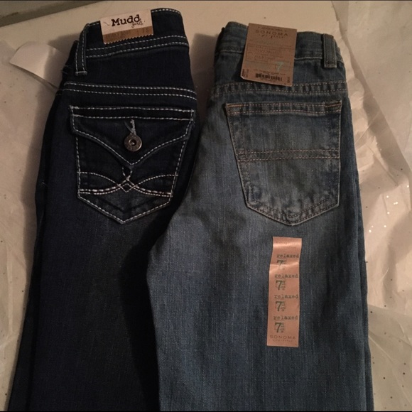 Mudd Other - Lot of 2  little girls jeans size 7s NWT