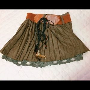 Brown Skirt