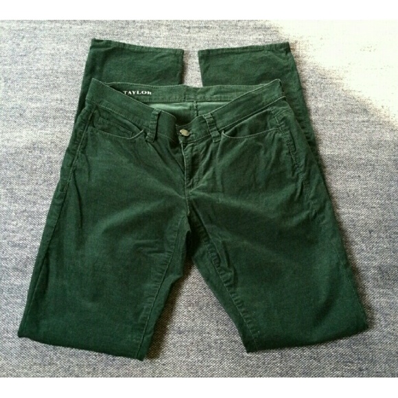 Ann Taylor Modern Slim Corduroy Pants