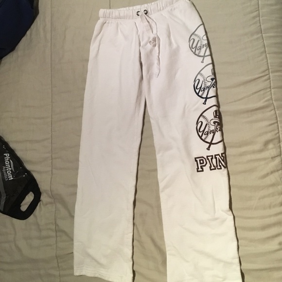 PINK NY Yankees sweatpants