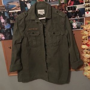 BRAND NEW ARMY JACKET (dark green)👍🏼💚
