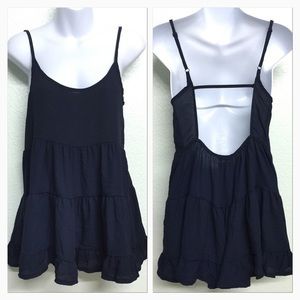 Brandy Melville navy blue jada dress