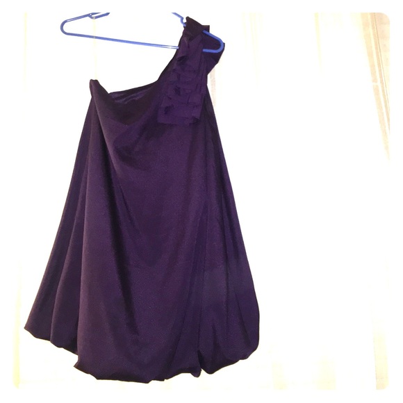Purple dress