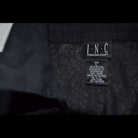 ⭐️I.N.C. Black Ruffle Blouse⭐️ - Picture 3 of 4