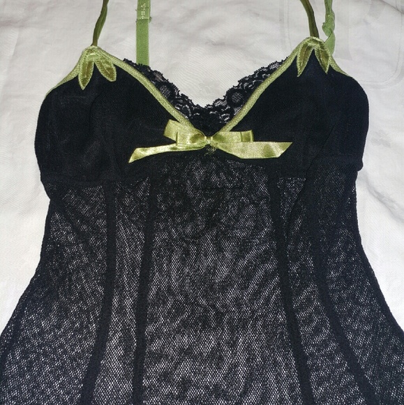 Black Net Cami