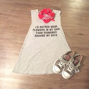 🌻Sabo Skirt "FLOWERS IN MY HAIR" Tunic/Dress🌻