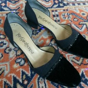 Vintage Yves Saint Laurent D'Orsay Shoes
