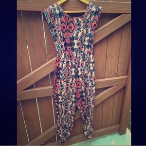 Earthbound Trading Romper Jumpsuit Size Medium